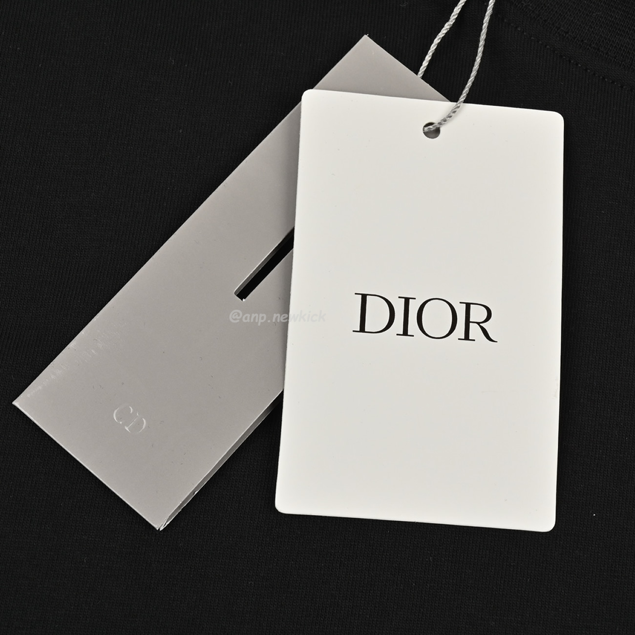 Dior Cd 3d Butterfly Letter Embroidered Pocket Short Sleeve T Shirt (6) - www.newkick.org